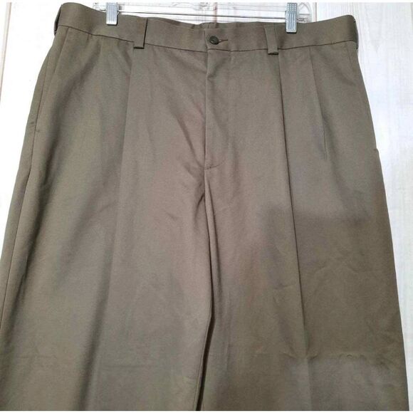 Perry Ellis Pants Men's 38 30 Brown Slacks - Picture 3 of 6